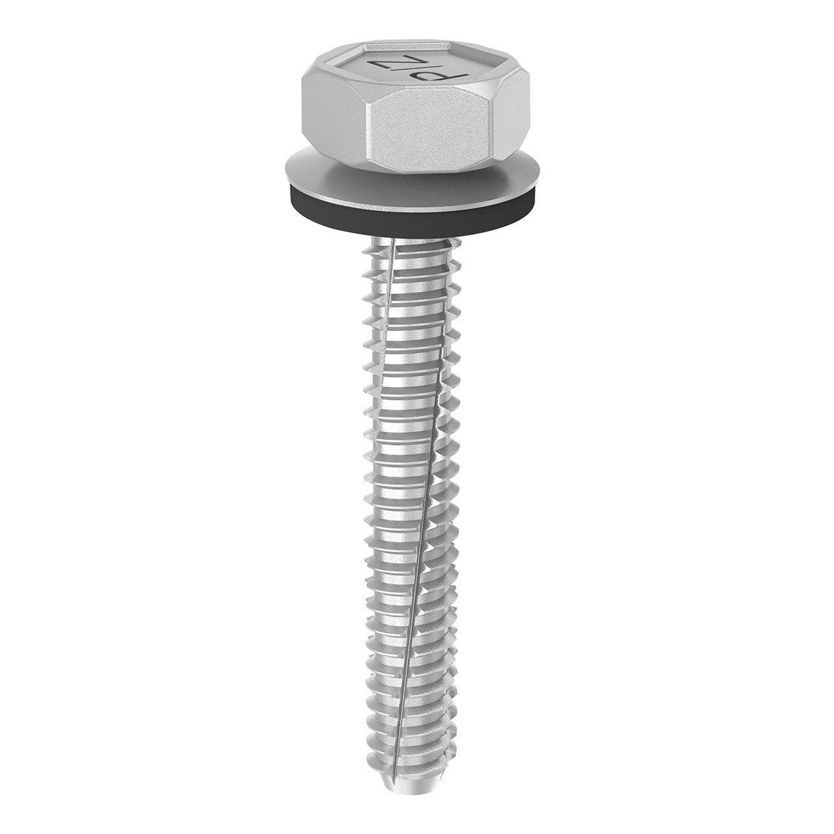 Hex head thread cutting screw